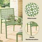 Salon de jardin 3 pièces Gainsborough, vert sapin